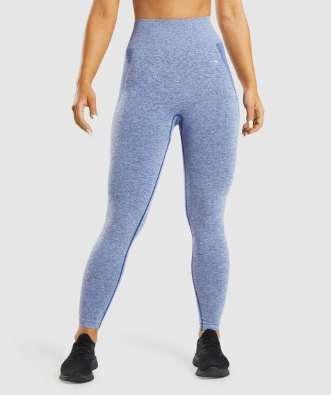 Women's Gymshark Flex High Waisted Leggings Blue | CA 05N618